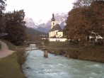 Archived image Webcam Ramsau - Berchtesgaden - St. Sebastian Church 05:00