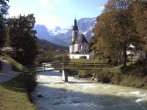 Archived image Webcam Ramsau - Berchtesgaden - St. Sebastian Church 13:00