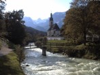 Archived image Webcam Ramsau - Berchtesgaden - St. Sebastian Church 15:00