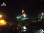 Archiv Foto Webcam Malerwinkel in Ramsau bei Berchtesgaden - Ortskirche St. Sebastian 01:00