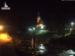 Archiv Foto Webcam Malerwinkel in Ramsau bei Berchtesgaden - Ortskirche St. Sebastian 23:00