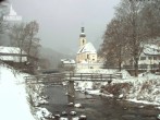 Archiv Foto Webcam Malerwinkel in Ramsau bei Berchtesgaden - Ortskirche St. Sebastian 14:00