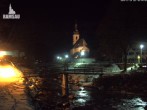 Archiv Foto Webcam Malerwinkel in Ramsau bei Berchtesgaden - Ortskirche St. Sebastian 01:00