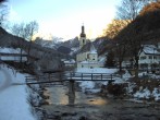 Archived image Webcam Ramsau - Berchtesgaden - St. Sebastian Church 07:00