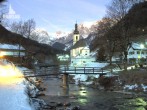 Archived image Webcam Ramsau - Berchtesgaden - St. Sebastian Church 06:00