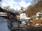 Archived image Webcam Ramsau - Berchtesgaden - St. Sebastian Church 09:00