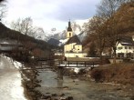 Archiv Foto Webcam Malerwinkel in Ramsau bei Berchtesgaden - Ortskirche St. Sebastian 07:00