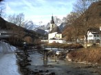 Archived image Webcam Ramsau - Berchtesgaden - St. Sebastian Church 09:00