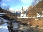 Archiv Foto Webcam Malerwinkel in Ramsau bei Berchtesgaden - Ortskirche St. Sebastian 07:00