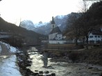 Archiv Foto Webcam Malerwinkel in Ramsau bei Berchtesgaden - Ortskirche St. Sebastian 15:00