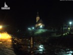 Archiv Foto Webcam Malerwinkel in Ramsau bei Berchtesgaden - Ortskirche St. Sebastian 03:00