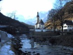 Archived image Webcam Ramsau - Berchtesgaden - St. Sebastian Church 13:00