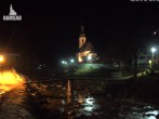 Archiv Foto Webcam Malerwinkel in Ramsau bei Berchtesgaden - Ortskirche St. Sebastian 19:00