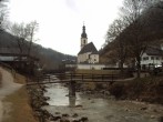 Archiv Foto Webcam Malerwinkel in Ramsau bei Berchtesgaden - Ortskirche St. Sebastian 06:00