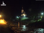 Archiv Foto Webcam Malerwinkel in Ramsau bei Berchtesgaden - Ortskirche St. Sebastian 01:00