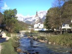 Archiv Foto Webcam Malerwinkel in Ramsau bei Berchtesgaden - Ortskirche St. Sebastian 06:00
