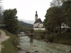 Archiv Foto Webcam Malerwinkel in Ramsau bei Berchtesgaden - Ortskirche St. Sebastian 07:00