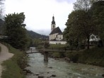 Archiv Foto Webcam Malerwinkel in Ramsau bei Berchtesgaden - Ortskirche St. Sebastian 09:00