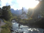 Archiv Foto Webcam Malerwinkel in Ramsau bei Berchtesgaden - Ortskirche St. Sebastian 17:00