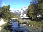 Archiv Foto Webcam Malerwinkel in Ramsau bei Berchtesgaden - Ortskirche St. Sebastian 06:00