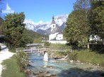 Archived image Webcam Ramsau - Berchtesgaden - St. Sebastian Church 07:00