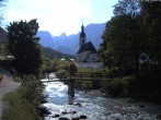 Archiv Foto Webcam Malerwinkel in Ramsau bei Berchtesgaden - Ortskirche St. Sebastian 15:00