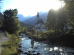 Archiv Foto Webcam Malerwinkel in Ramsau bei Berchtesgaden - Ortskirche St. Sebastian 17:00