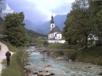 Archiv Foto Webcam Malerwinkel in Ramsau bei Berchtesgaden - Ortskirche St. Sebastian 11:00