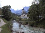 Archived image Webcam Ramsau - Berchtesgaden - St. Sebastian Church 13:00