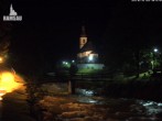 Archiv Foto Webcam Malerwinkel in Ramsau bei Berchtesgaden - Ortskirche St. Sebastian 23:00