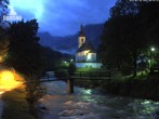 Archiv Foto Webcam Malerwinkel in Ramsau bei Berchtesgaden - Ortskirche St. Sebastian 03:00