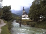 Archiv Foto Webcam Malerwinkel in Ramsau bei Berchtesgaden - Ortskirche St. Sebastian 07:00