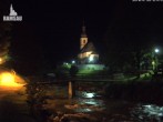 Archiv Foto Webcam Malerwinkel in Ramsau bei Berchtesgaden - Ortskirche St. Sebastian 01:00