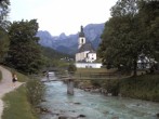 Archived image Webcam Ramsau - Berchtesgaden - St. Sebastian Church 13:00