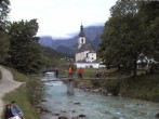 Archived image Webcam Ramsau - Berchtesgaden - St. Sebastian Church 13:00