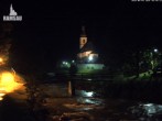 Archiv Foto Webcam Malerwinkel in Ramsau bei Berchtesgaden - Ortskirche St. Sebastian 01:00