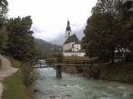 Archiv Foto Webcam Malerwinkel in Ramsau bei Berchtesgaden - Ortskirche St. Sebastian 06:00
