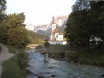 Archiv Foto Webcam Malerwinkel in Ramsau bei Berchtesgaden - Ortskirche St. Sebastian 05:00