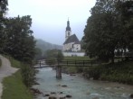 Archiv Foto Webcam Malerwinkel in Ramsau bei Berchtesgaden - Ortskirche St. Sebastian 17:00