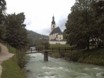 Archiv Foto Webcam Malerwinkel in Ramsau bei Berchtesgaden - Ortskirche St. Sebastian 06:00