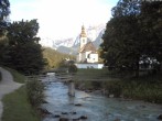 Archiv Foto Webcam Malerwinkel in Ramsau bei Berchtesgaden - Ortskirche St. Sebastian 05:00