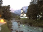 Archived image Webcam Ramsau - Berchtesgaden - St. Sebastian Church 03:00