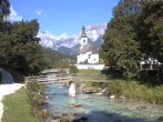 Archived image Webcam Ramsau - Berchtesgaden - St. Sebastian Church 07:00