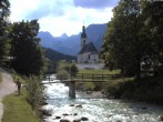 Archived image Webcam Ramsau - Berchtesgaden - St. Sebastian Church 15:00