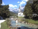 Archived image Webcam Ramsau - Berchtesgaden - St. Sebastian Church 02:00