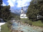 Archived image Webcam Ramsau - Berchtesgaden - St. Sebastian Church 04:00