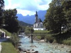 Archived image Webcam Ramsau - Berchtesgaden - St. Sebastian Church 08:00