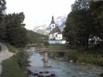 Archiv Foto Webcam Malerwinkel in Ramsau bei Berchtesgaden - Ortskirche St. Sebastian 06:00
