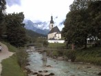 Archiv Foto Webcam Malerwinkel in Ramsau bei Berchtesgaden - Ortskirche St. Sebastian 09:00