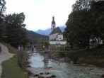 Archiv Foto Webcam Malerwinkel in Ramsau bei Berchtesgaden - Ortskirche St. Sebastian 15:00